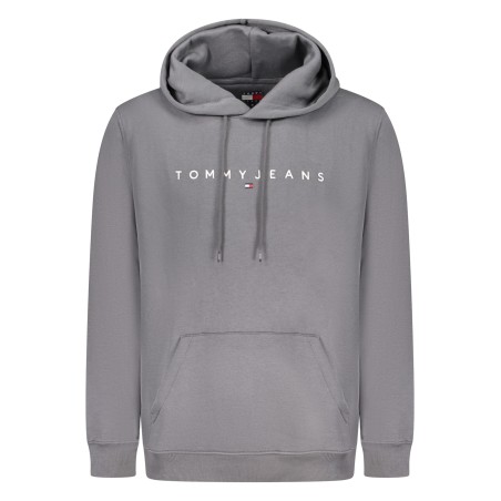 TOMMY HILFIGER FELPA SENZA ZIP UOMO GRIGIO
