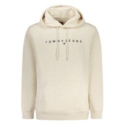 TOMMY HILFIGER FELPA SENZA ZIP UOMO BEIGE