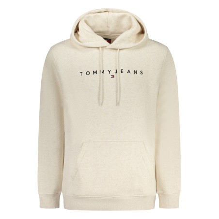 TOMMY HILFIGER FELPA SENZA ZIP UOMO BEIGE