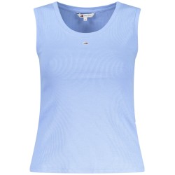 TOMMY HILFIGER CANOTTA DONNA AZZURRO