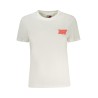 TOMMY HILFIGER T-SHIRT MANICHE CORTE DONNA BEIGE