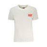 TOMMY HILFIGER T-SHIRT MANICHE CORTE DONNA BEIGE