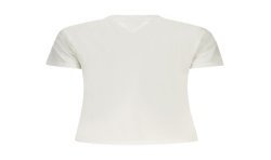 TOMMY HILFIGER T-SHIRT MANICHE CORTE DONNA BEIGE