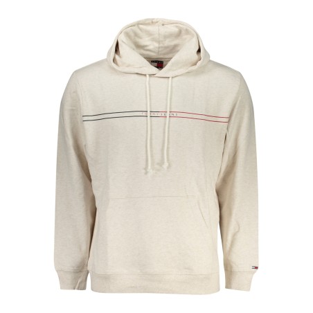 TOMMY HILFIGER FELPA SENZA ZIP UOMO BEIGE