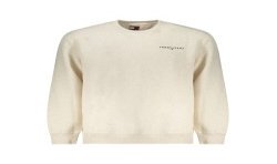 TOMMY HILFIGER FELPA SENZA ZIP UOMO BEIGE