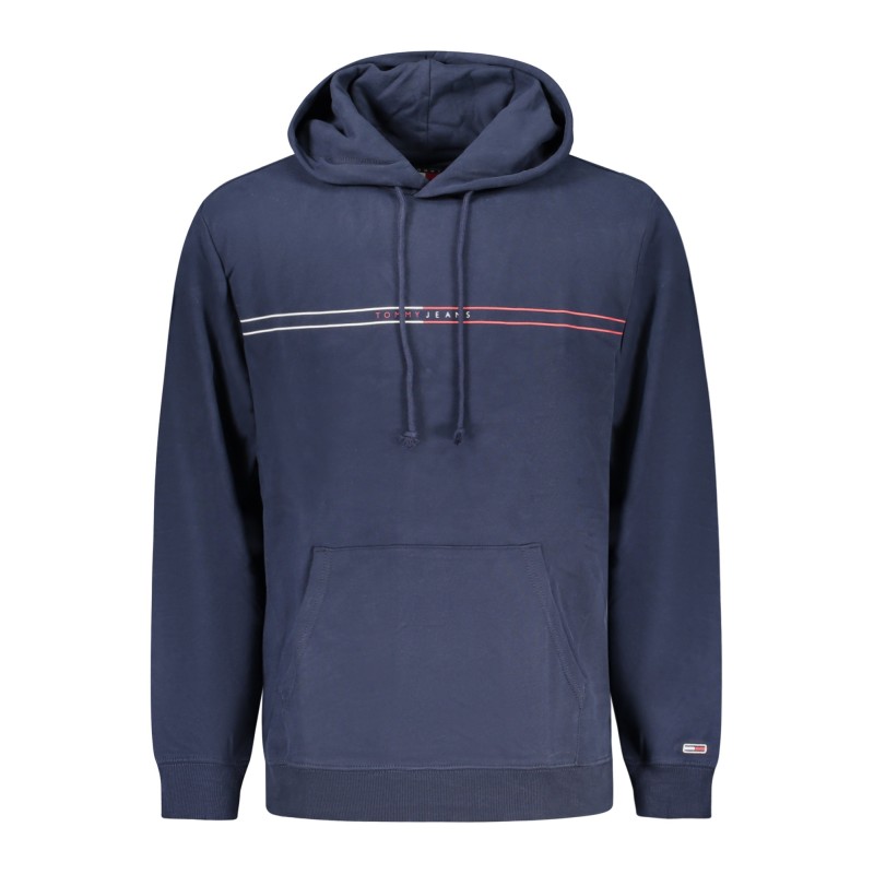 TOMMY HILFIGER FELPA SENZA ZIP UOMO BLU