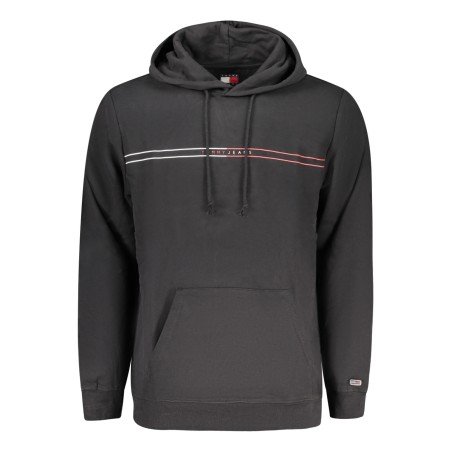 TOMMY HILFIGER FELPA SENZA ZIP UOMO NERO