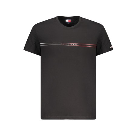 TOMMY HILFIGER T-SHIRT MANICHE CORTE UOMO NERO