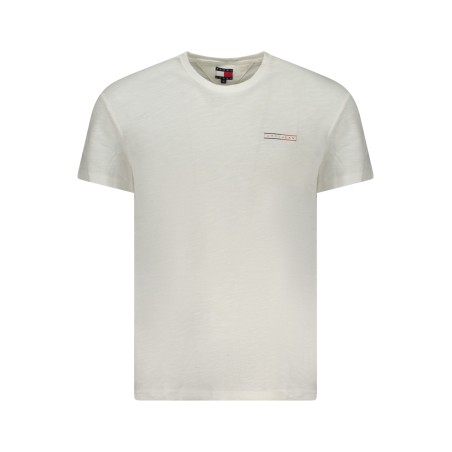 TOMMY HILFIGER T-SHIRT MANICHE CORTE UOMO BIANCO