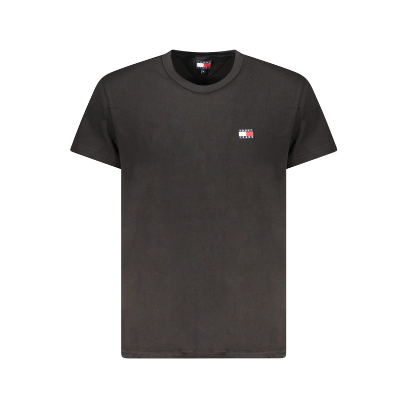 TOMMY HILFIGER T-SHIRT MANICHE CORTE UOMO NERO