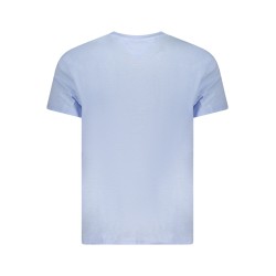 TOMMY HILFIGER T-SHIRT MANICHE CORTE UOMO AZZURRO