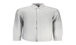 TOMMY HILFIGER CAMICIA MANICHE LUNGHE UOMO GRIGIO