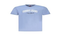 TOMMY HILFIGER T-SHIRT MANICHE CORTE UOMO AZZURRO