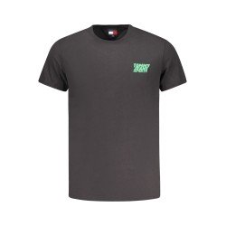 TOMMY HILFIGER T-SHIRT MANICHE CORTE UOMO NERO