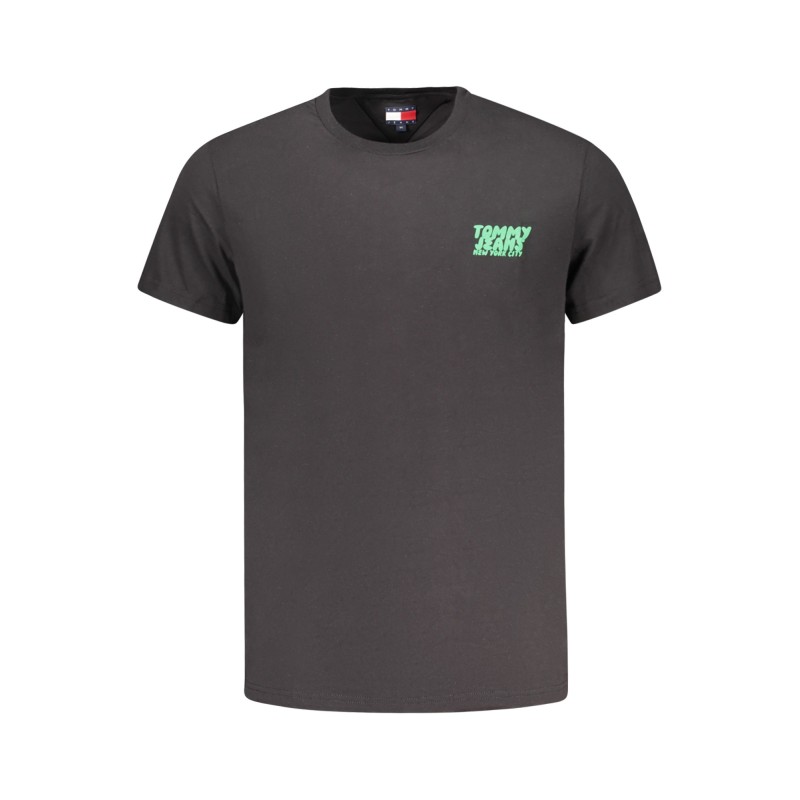 TOMMY HILFIGER T-SHIRT MANICHE CORTE UOMO NERO
