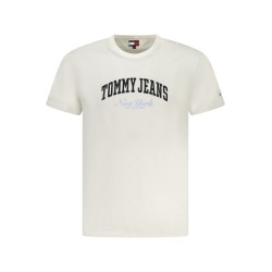 TOMMY HILFIGER T-SHIRT MANICHE CORTE UOMO BIANCO