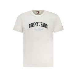 TOMMY HILFIGER T-SHIRT MANICHE CORTE UOMO BIANCO
