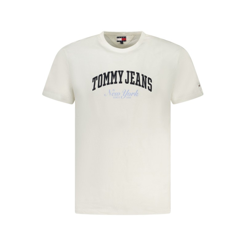 TOMMY HILFIGER T-SHIRT MANICHE CORTE UOMO BIANCO