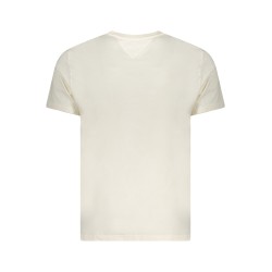 TOMMY HILFIGER T-SHIRT MANICHE CORTE UOMO BEIGE
