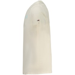 TOMMY HILFIGER T-SHIRT MANICHE CORTE UOMO BEIGE