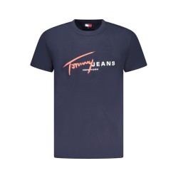 TOMMY HILFIGER T-SHIRT MANICHE CORTE UOMO BLU