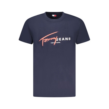 TOMMY HILFIGER T-SHIRT MANICHE CORTE UOMO BLU