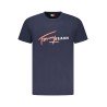 TOMMY HILFIGER T-SHIRT MANICHE CORTE UOMO BLU