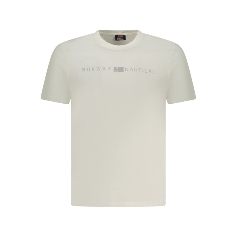 NORWAY 1963 T-SHIRT MANICHE CORTE UOMO BIANCO