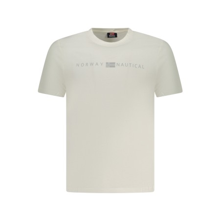 NORWAY 1963 T-SHIRT MANICHE CORTE UOMO BIANCO