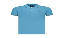 NORWAY 1963 POLO MANICHE CORTE UOMO AZZURRO