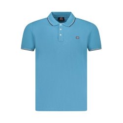 NORWAY 1963 POLO MANICHE CORTE UOMO AZZURRO