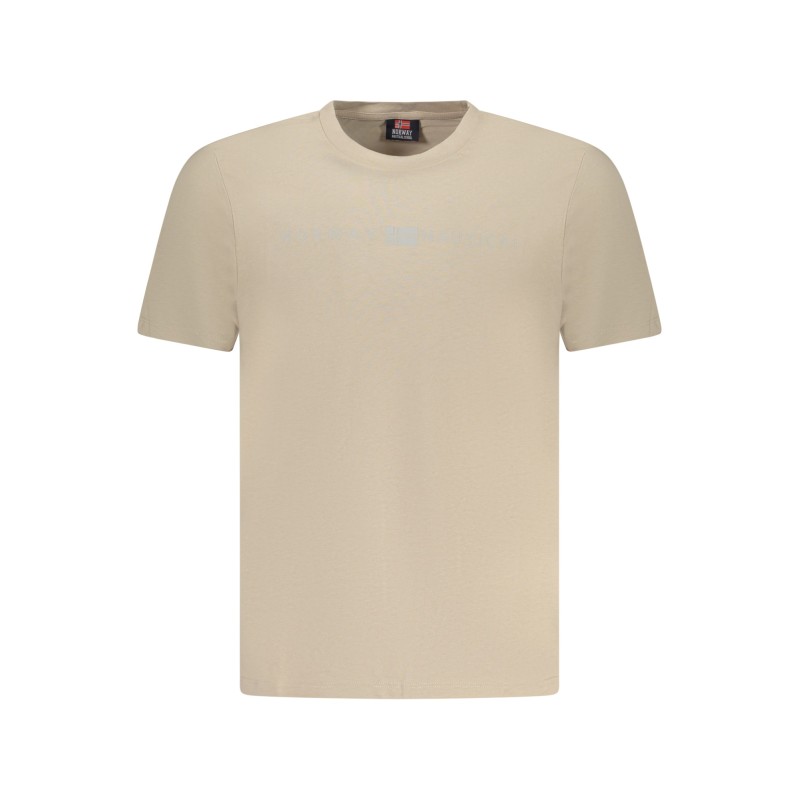 NORWAY 1963 T-SHIRT MANICHE CORTE UOMO BEIGE