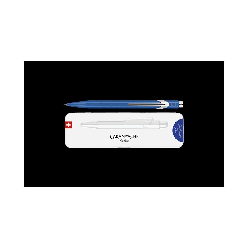 Stylo bille 849™ Colormat-X Bleu avec étui slimpack