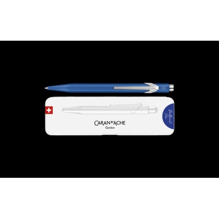 Stylo bille 849™ Colormat-X Bleu avec étui slimpack
