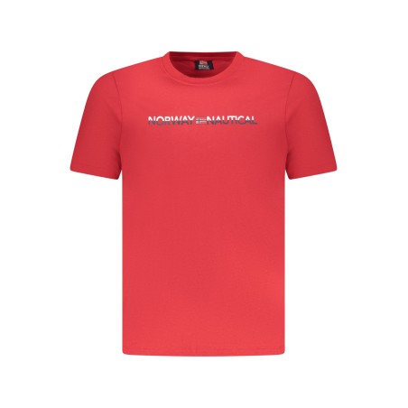 NORWAY 1963 T-SHIRT MANICHE CORTE UOMO ROSSO