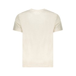 TOMMY HILFIGER T-SHIRT MANICHE CORTE UOMO BEIGE