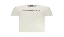 NORWAY 1963 T-SHIRT MANICHE CORTE UOMO BIANCO