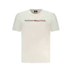 NORWAY 1963 T-SHIRT MANICHE CORTE UOMO BIANCO