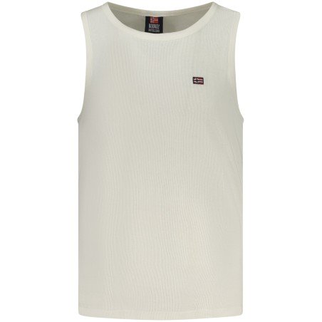 NORWAY 1963 CANOTTA UOMO BIANCO