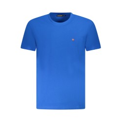 NAPAPIJRI T-SHIRT MANICHE CORTE UOMO AZZURRO