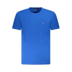 NAPAPIJRI T-SHIRT MANICHE CORTE UOMO AZZURRO