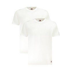 TOMMY HILFIGER T-SHIRT ESTERNABILE UOMO BIANCO