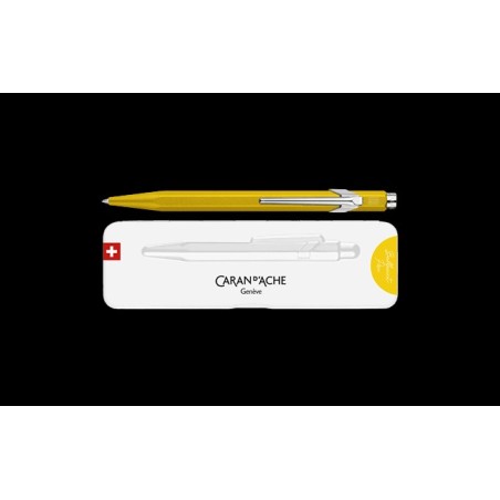 Stylo bille 849™ Colormat-X Jaune avec étui slimpack