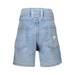 GUESS JEANS JEANS SHORT BAMBINA AZZURRO