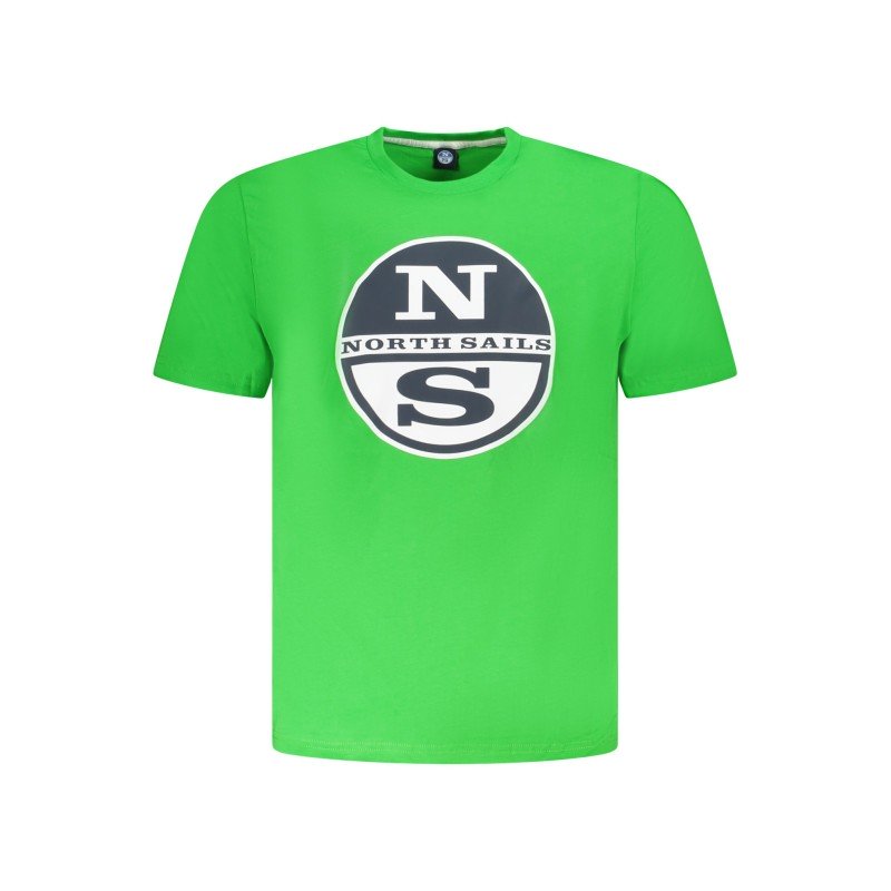 NORTH SAILS T-SHIRT MANICHE CORTE UOMO VERDE