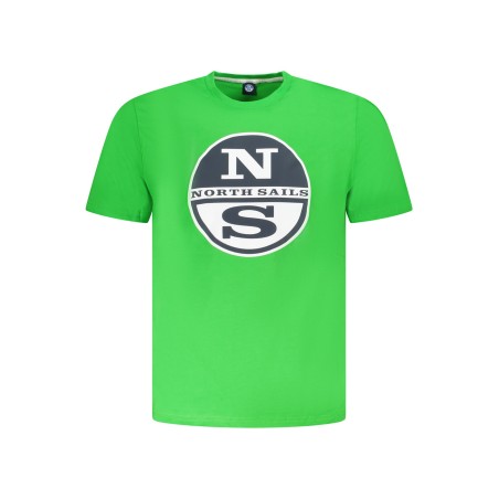 NORTH SAILS T-SHIRT MANICHE CORTE UOMO VERDE