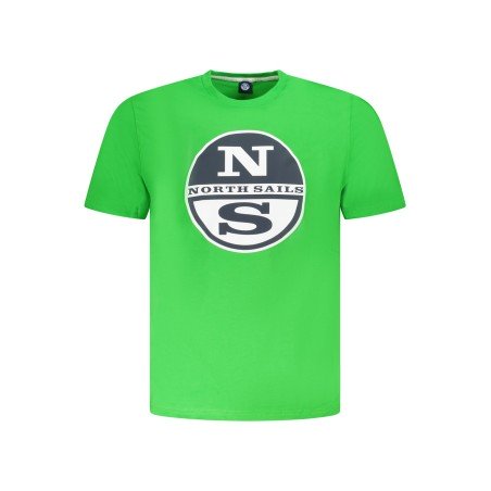 NORTH SAILS T-SHIRT MANICHE CORTE UOMO VERDE