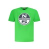NORTH SAILS T-SHIRT MANICHE CORTE UOMO VERDE
