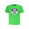 NORTH SAILS T-SHIRT MANICHE CORTE UOMO VERDE