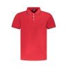 NORWAY 1963 POLO MANICHE CORTE UOMO ROSSO